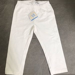 Kids white leggings brand new